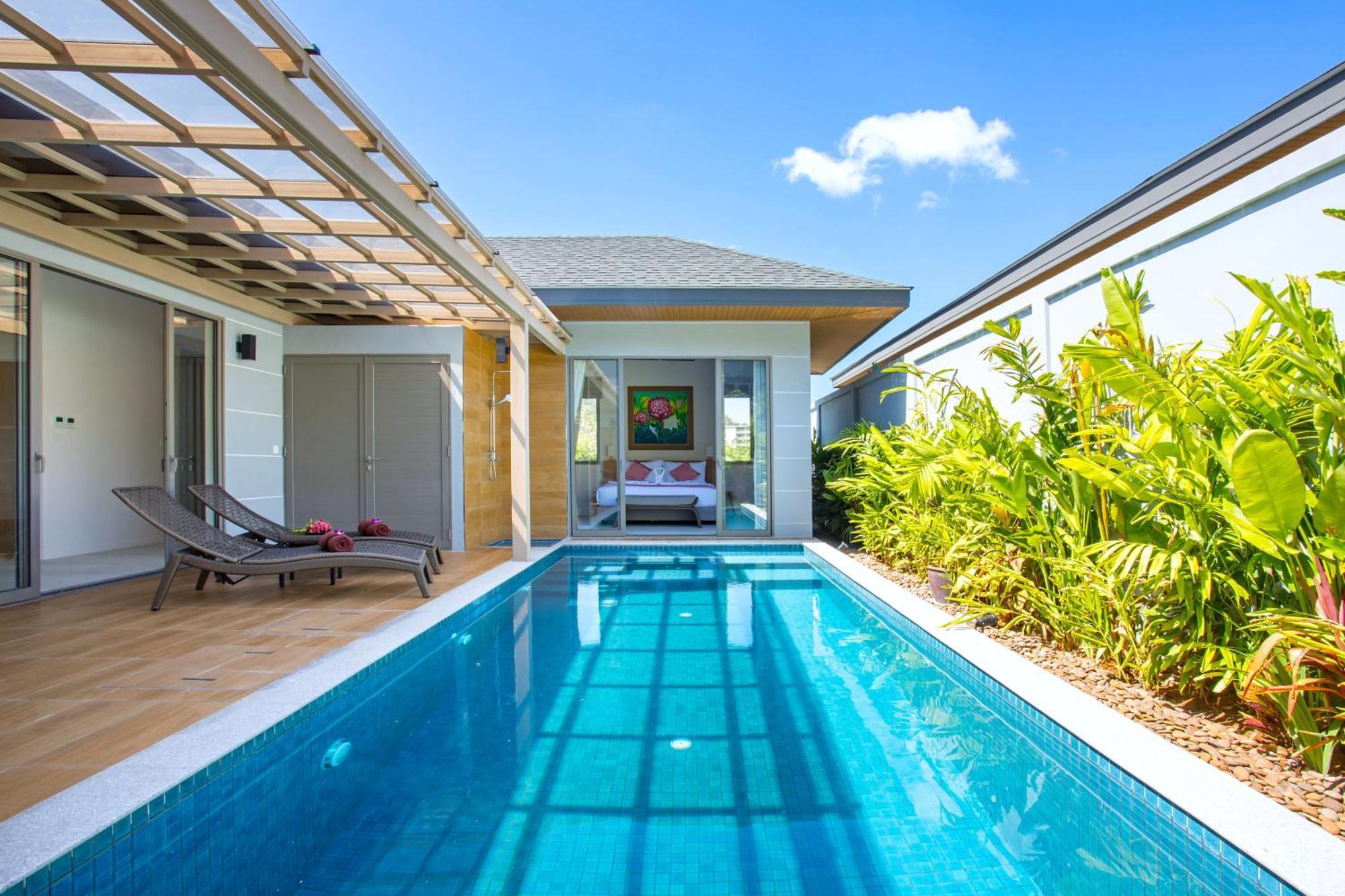 Resort Boutique 2Br Villa Dalaa 4, Private Pool, Full Service, 5 Min Drive Kamala Beach Buitenkant foto