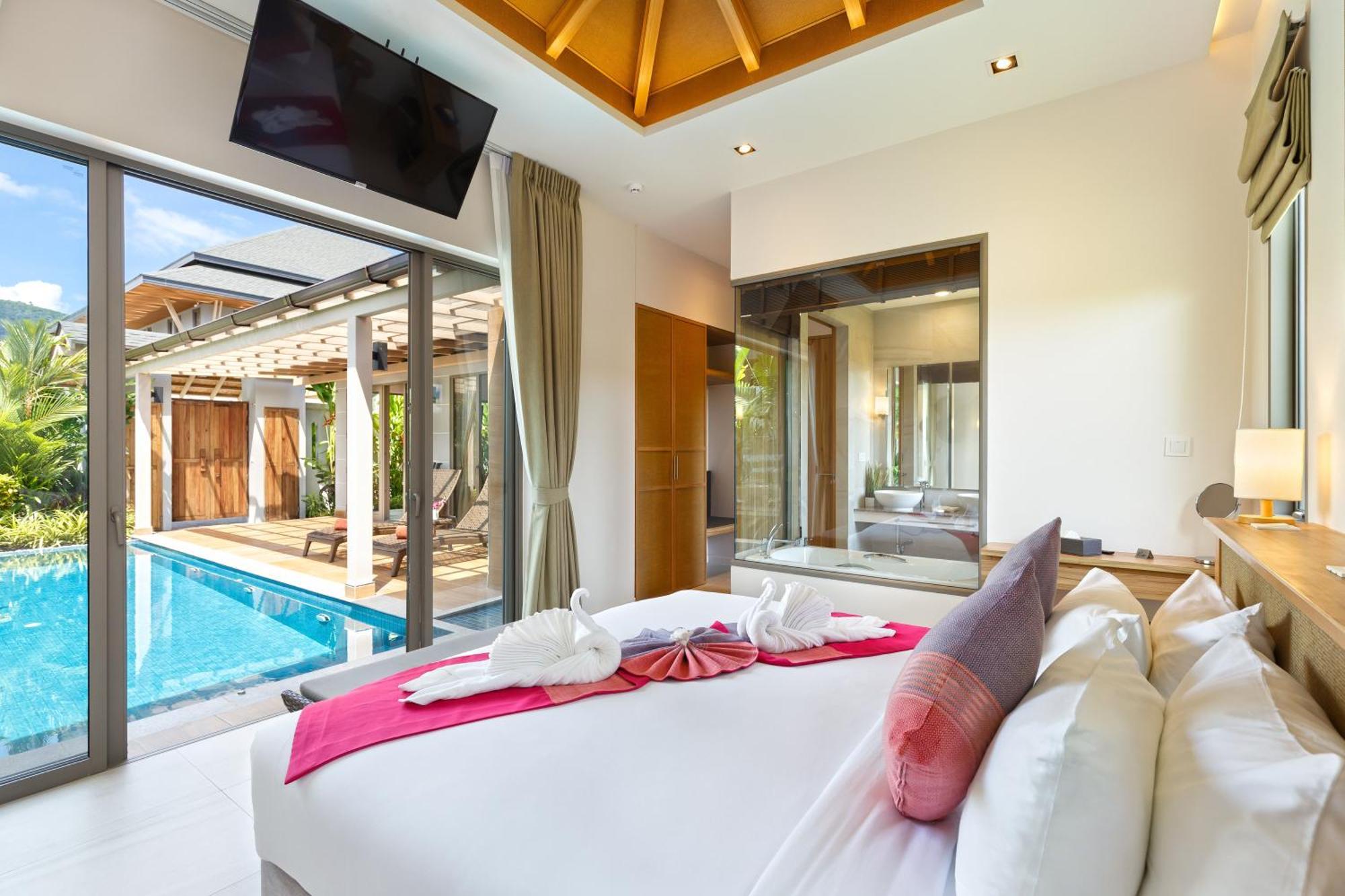 Resort Boutique 2Br Villa Dalaa 4, Private Pool, Full Service, 5 Min Drive Kamala Beach Buitenkant foto