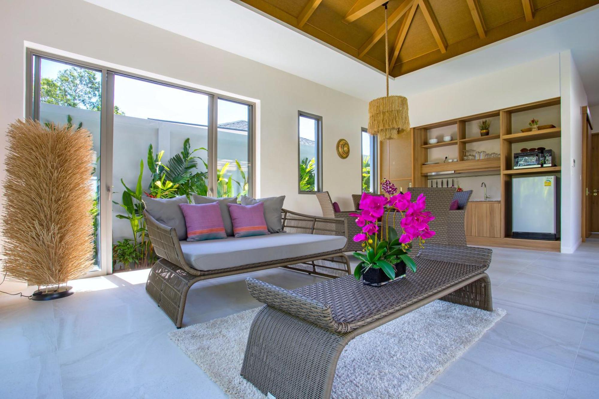 Resort Boutique 2Br Villa Dalaa 4, Private Pool, Full Service, 5 Min Drive Kamala Beach Buitenkant foto