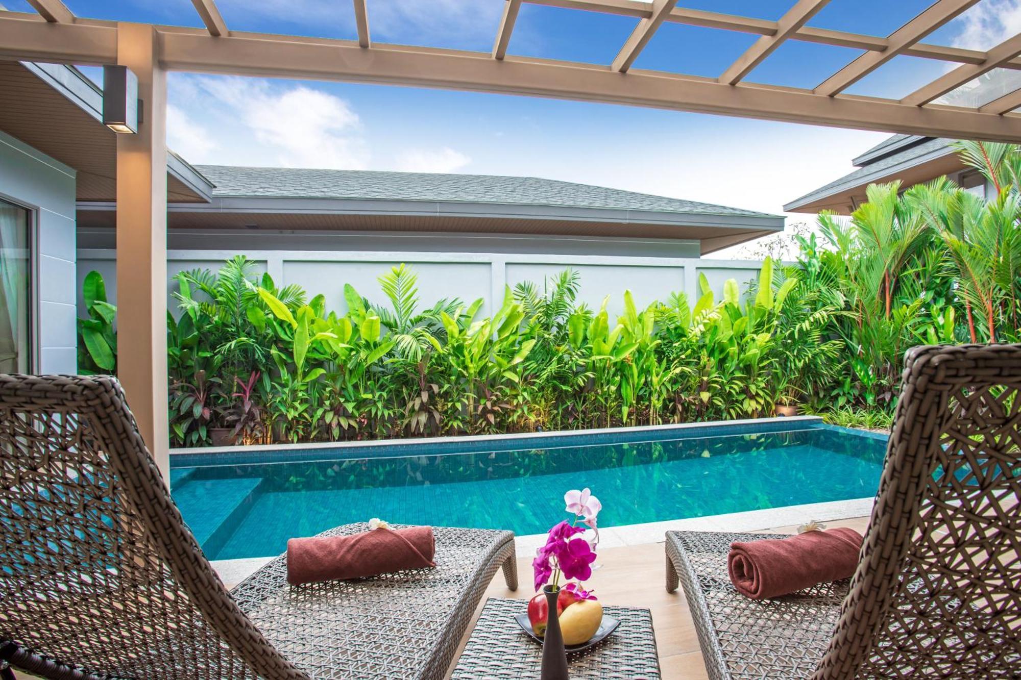 Resort Boutique 2Br Villa Dalaa 4, Private Pool, Full Service, 5 Min Drive Kamala Beach Buitenkant foto