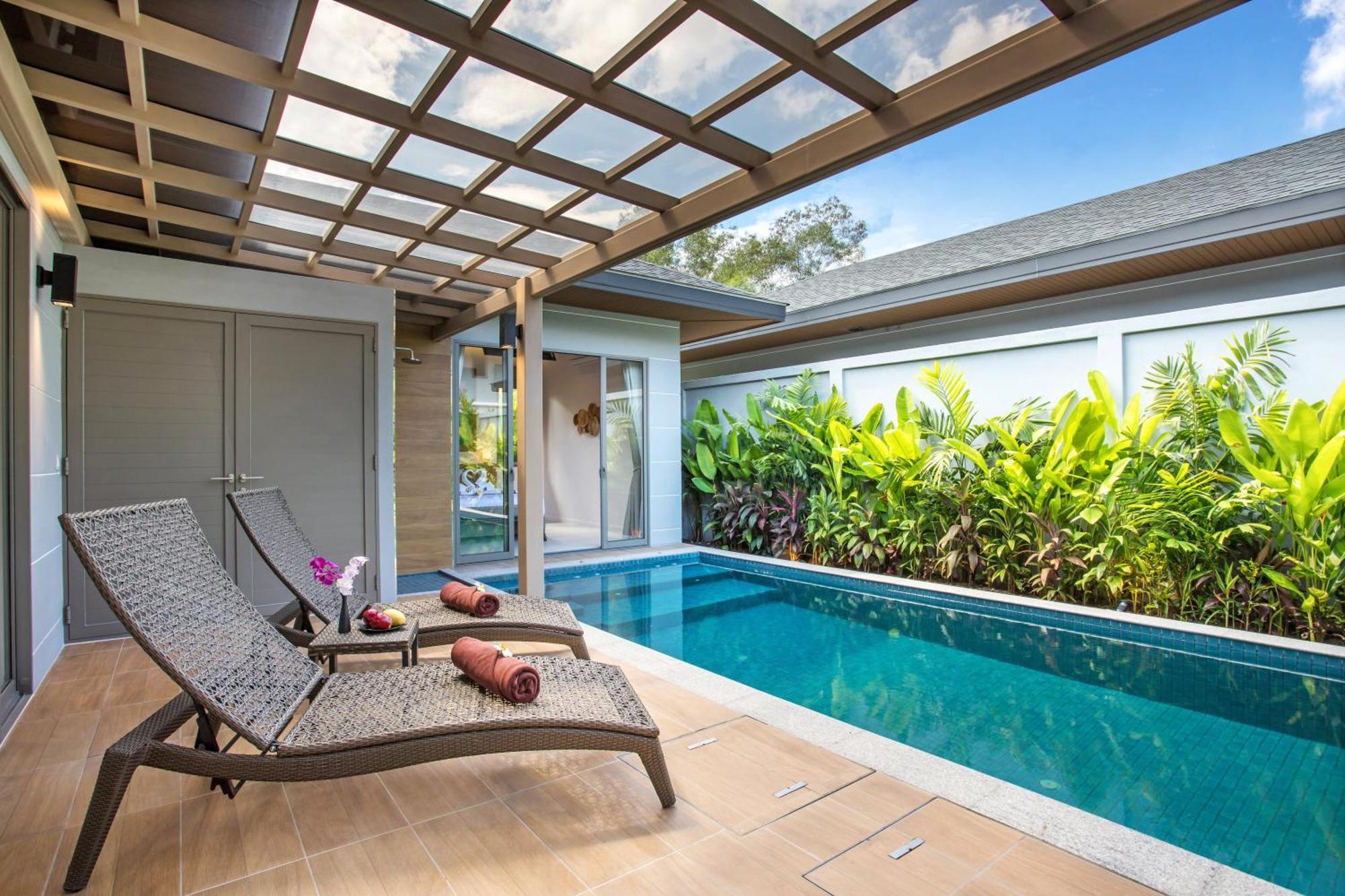 Resort Boutique 2Br Villa Dalaa 4, Private Pool, Full Service, 5 Min Drive Kamala Beach Buitenkant foto