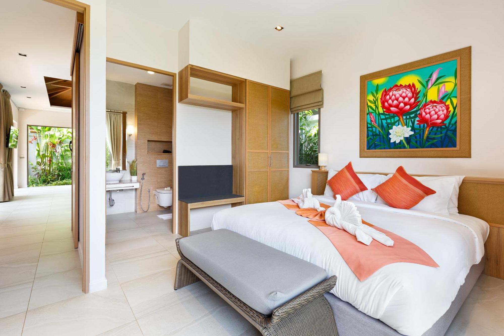 Resort Boutique 2Br Villa Dalaa 4, Private Pool, Full Service, 5 Min Drive Kamala Beach Buitenkant foto