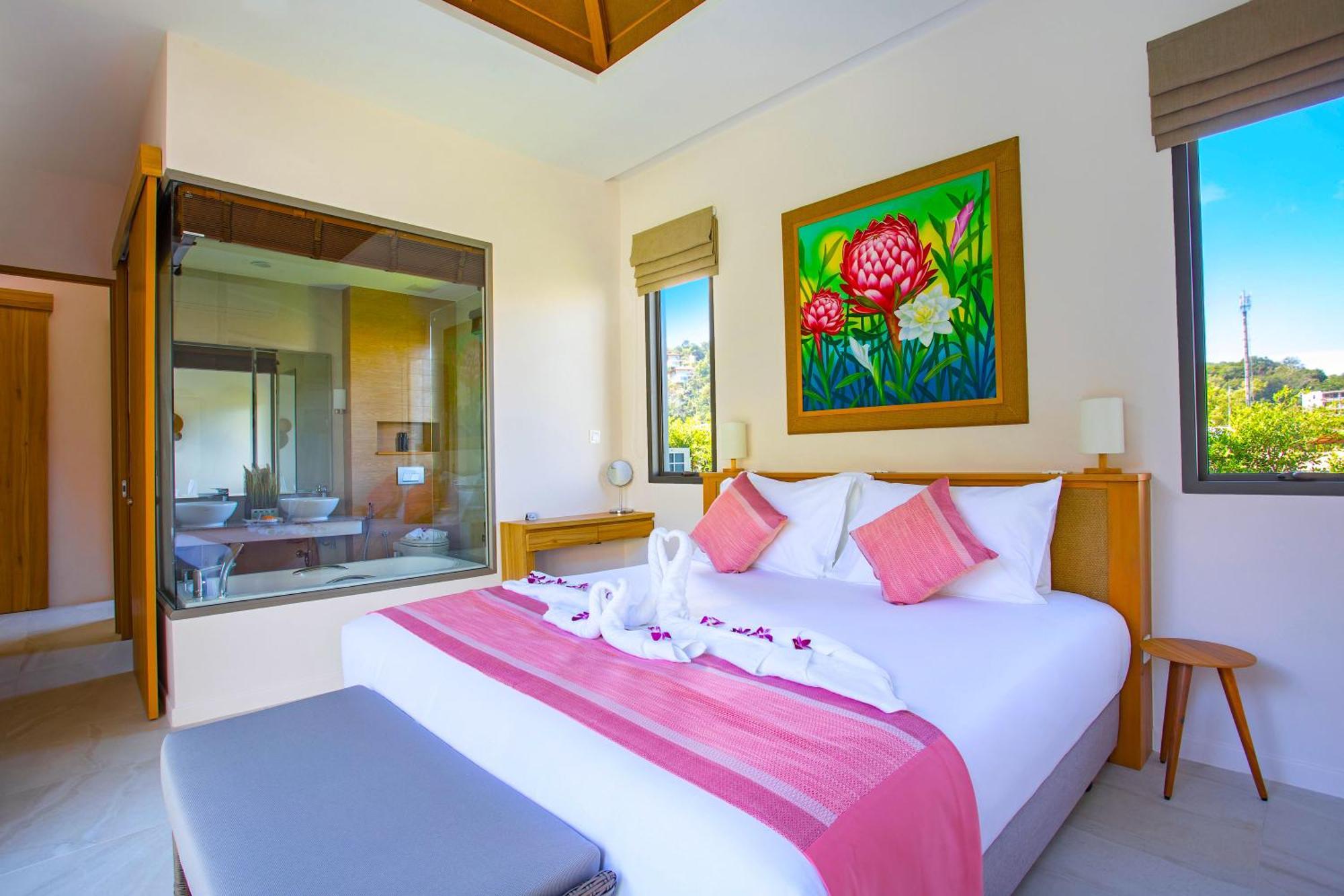 Resort Boutique 2Br Villa Dalaa 4, Private Pool, Full Service, 5 Min Drive Kamala Beach Buitenkant foto